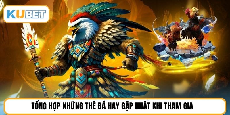 Tổng hợp những thế đá hay gặp nhất khi tham gia